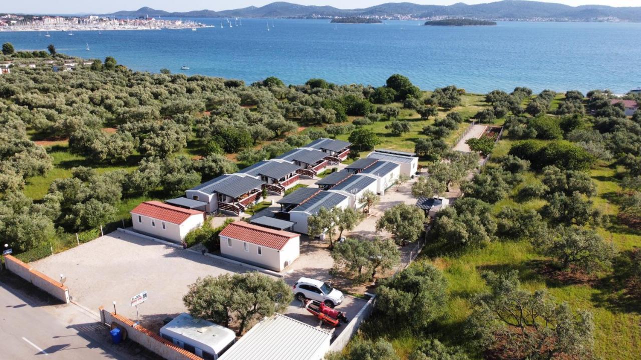 Mobil homes Kamp Maslina, Biograd n/m Biograd Na Moru Bagian luar foto